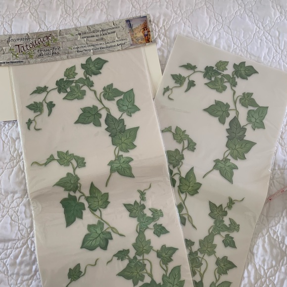 Tatouage Accents Tatouage Rub On Transfers Ivy Design Poshmark